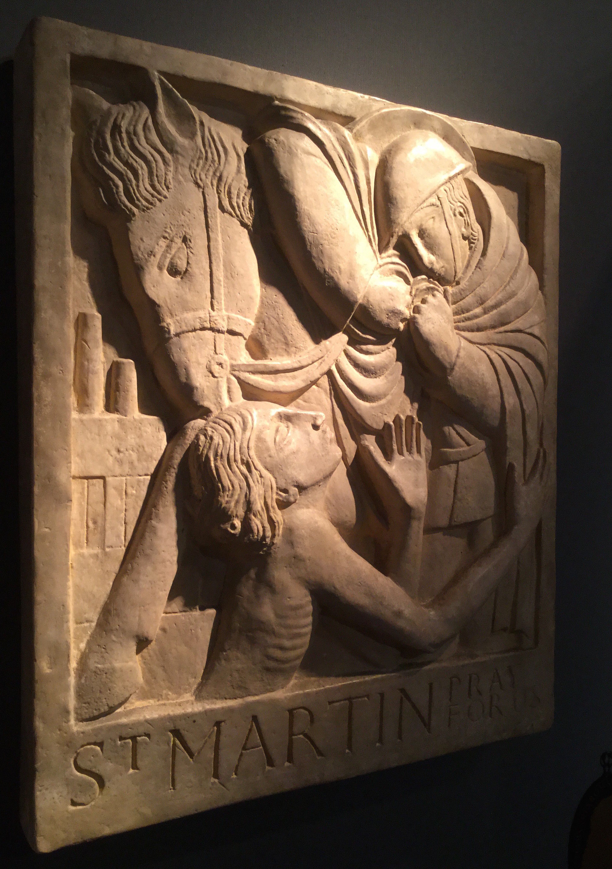 St Martin of Tours by Eric Gil